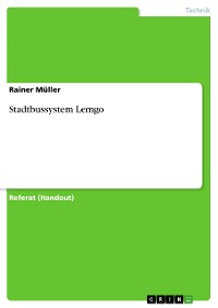 Cover Stadtbussystem Lemgo