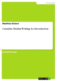 Cover Canadian Muslim Writing. An Introduction