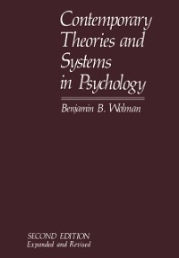 Cover Contemporary Theories and Systems in Psychology