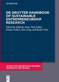 Cover De Gruyter Handbook of Sustainable Entrepreneurship Research