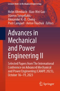 Cover Advances in Mechanical and Power Engineering II