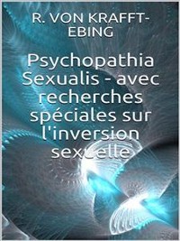 Cover Psychopathia Sexualis - avec recherches spéciales sur l'inversion sexuelle