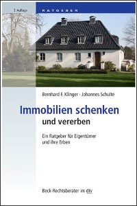 Cover Immobilien schenken und vererben