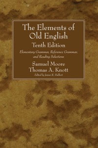 Cover Elements of Old English, Tenth Edition