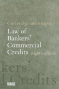 Cover Gutteridge and Megrah's Law of Bankers' Commercial Credits