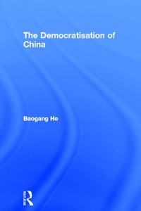 Cover The Democratisation of China