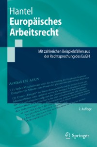 Cover Europäisches Arbeitsrecht