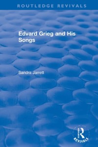 Cover Edvard Grieg and His Songs