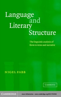 Cover Language and Literary Structure