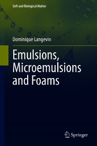 Cover Emulsions, Microemulsions and Foams