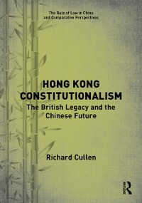 Cover Hong Kong Constitutionalism