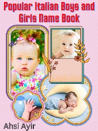 Cover Popular Italian Boys and Girls Name Book