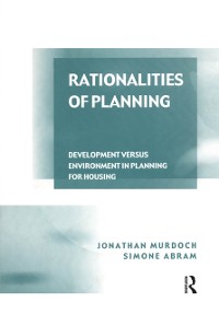 Cover Rationalities of Planning