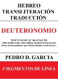 Cover Deuteronomio: Hebreo Transliteración Traducción