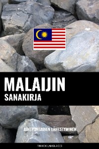 Cover Malaijin sanakirja