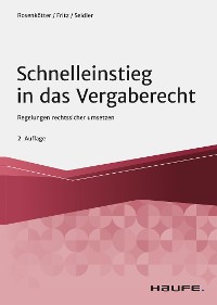 Cover Schnelleinstieg in das Vergaberecht