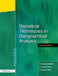 Cover Statistical Techniques in Geographical Analysis