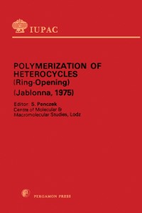 Cover Polymerization of Heterocycles (Ring Opening)