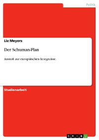 Cover Der Schuman-Plan