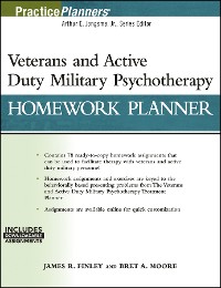 Cover Veterans and Active Duty Military Psychotherapy Homework Planner