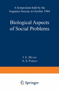 Cover Biological Aspects of Social Problems