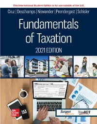 Cover Fundamentals of Taxation 2021 Edition ISE