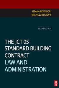 Cover The JCT 05 Standard Building Contract