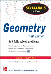 Cover Schaum's Outline of Geometry, 5th Edition