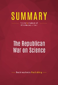 Cover Summary: The Republican War on Science