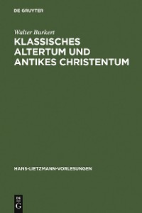 Cover Klassisches Altertum und antikes Christentum