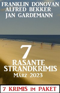Cover 7 Rasante Strandkrimis März 2023: 7 Krimis im Paket