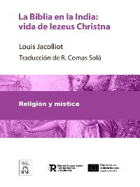 Cover La Biblia en la India : vida de Iezeus Christna