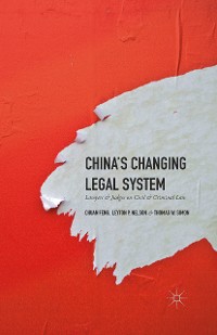 Cover China's Changing Legal System