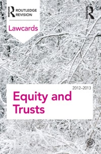 Cover Equity and Trusts Lawcards 2012-2013