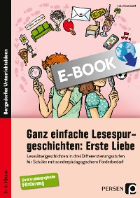 Cover Ganz einfache Lesespurgeschichten: Erste Liebe