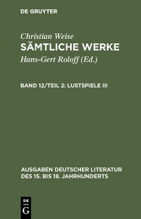 Cover Lustspiele III