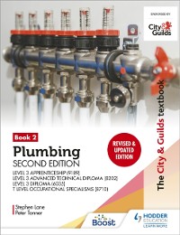 Cover City & Guilds Textbook: Plumbing Book 2, Second Edition: For the Level 3 Apprenticeship (9189), Level 3 Advanced Technical Diploma (8202), Level 3 Diploma (6035) & T Level Occupational Specialisms (8710)