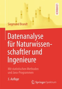 Cover Datenanalyse für Naturwissenschaftler und Ingenieure