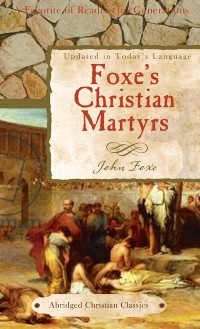 Cover Foxe's Christian Martyrs