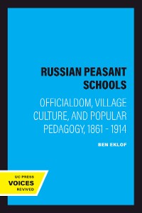 Cover Russian Peasant Schools