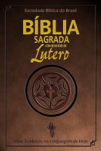 Cover Bíblia Sagrada com reflexões de Lutero