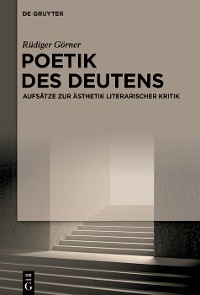 Cover Poetik des Deutens