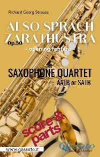 Cover Also Sprach Zarathustra - Sax Quartet (parts&score)