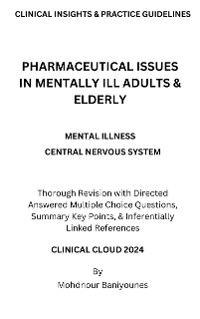 Cover Pharmaceutical Issues in Mentally Ill Adults & Elderly