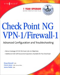 Cover CheckPoint NG VPN 1/Firewall 1