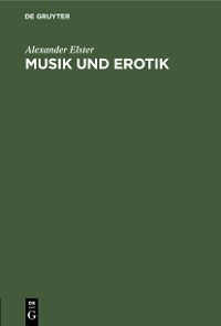 Cover Musik und Erotik