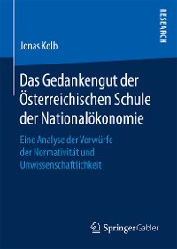 Cover Das Gedankengut der Österreichischen Schule der Nationalökonomie