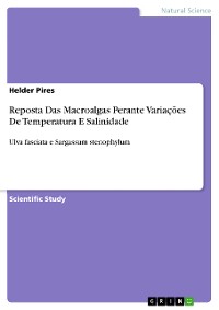 Cover Reposta Das Macroalgas Perante Variações De Temperatura E Salinidade