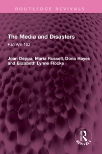 Cover Media and Disasters