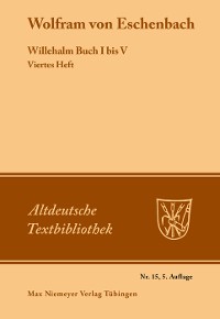 Cover Willehalm Buch I bis V